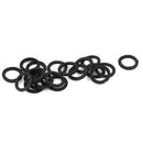 20 Pcs M12 Plastic 3-6.5mm Dia Waterproof Cable Glands Connector