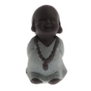 Little Buddha Monk Tea Pet Meditation Craft for Zen Garden Sand Decor