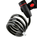 Universal Anti-Theft Bike Bicycle Lock Stainless Steel Cable Coil For Castl