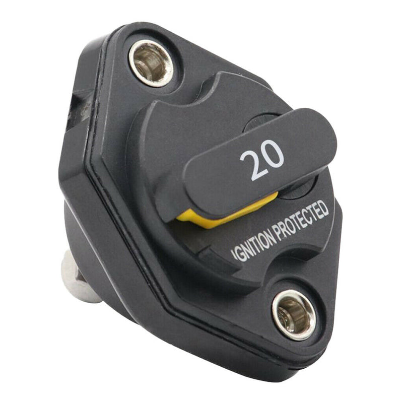 20A AMP Circuit Breaker Dual Battery Manual Reset IP67 W/proof 12V 32Volt
