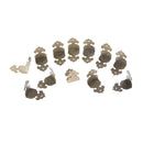 12pcs Decorative Corner Bracket for furniture Wooden Box Feet Furniture  JR