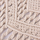 Macrame Woven Wall Hanging Boho Chic Bohemian Room Geometric Tapestry Decora Hn