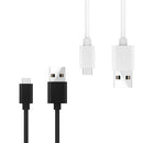 Fast Charger USB Data Cable For S8, S9, Plus Note 8, A8 2018 A5 white H7P3