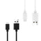 Fast Charger USB Data Cable For S8, S9, Plus Note 8, A8 2018 A5 white H7P3