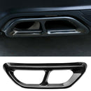 Black Titanium Rear Cylinder Exhaust Pipe Cover Trim Fits for Accord 2018 2 V7Z9