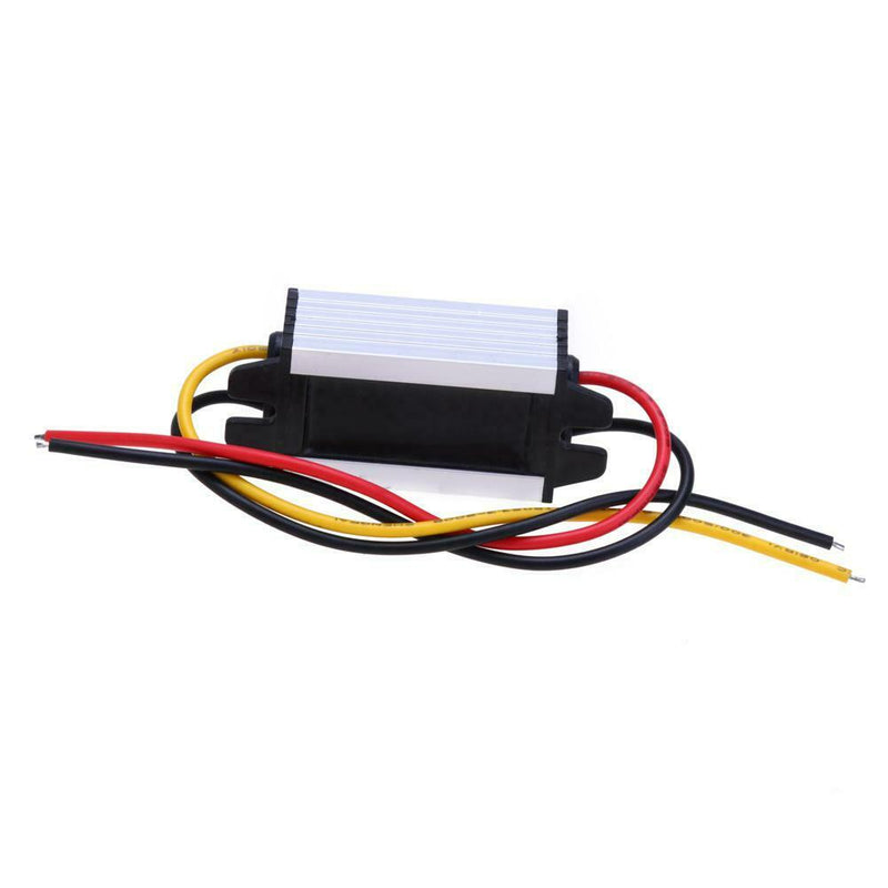 DC 24V to 12V 5A Car Power Step-down Converter Adapter Audio Refit Module