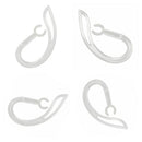 4 pieces Sillicon Ear Hook Loop Earloop Clip For Bluetooth Headset 7.0mm