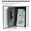 Book Safe with Combination Lock Dictionary Diversion Book Safe Portable Saf