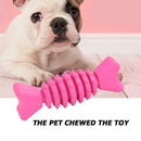 Pet Dog Chicken Molar Toys Rubber Interactive Clean Teeth Chew Dog Supplies