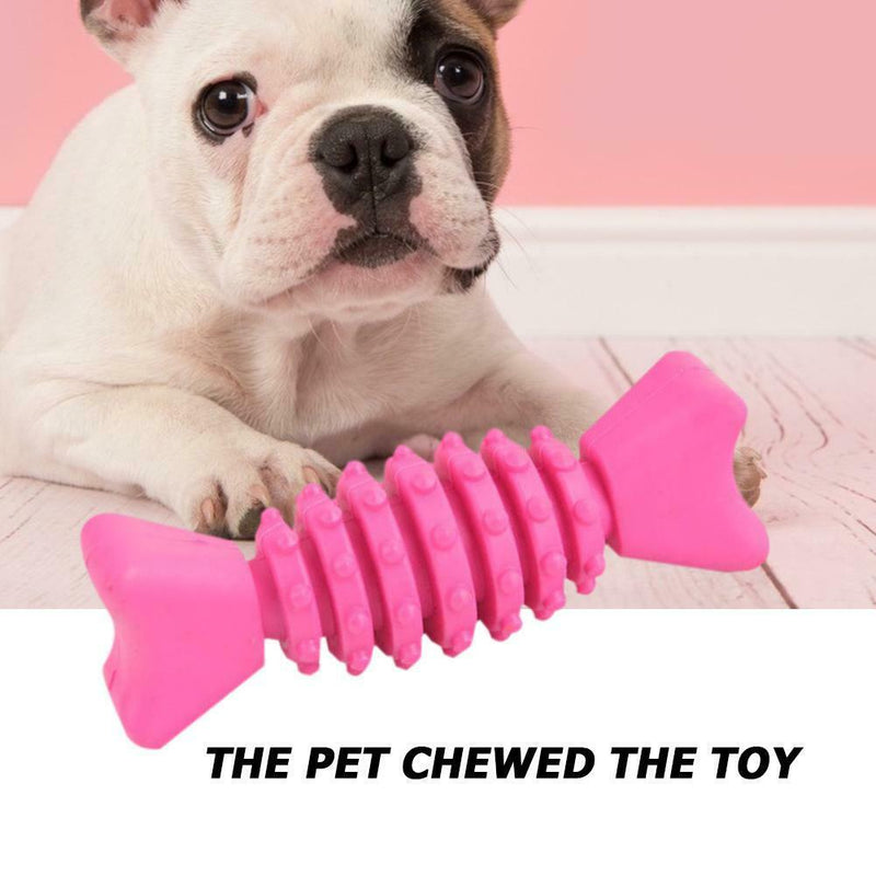 Pet Dog Chicken Molar Toys Rubber Interactive Clean Teeth Chew Dog Supplies