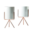 2pcs Nordic Style Metal Plant Stand Rack Flowerpot Home Office Decoration