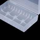 2PCs Battery Box Case Container For 2*20700 21700  Battery Storage Box Case:0 Gw
