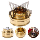 Portable Mini Outdoor Camping Picnic Cooking Stove Combustion Stove withSEAU