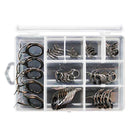40 Pcs/Set Fishing Rod Guides Tip 8 Sizes Pole Repair Kit Line Rings Eyes S B5R8