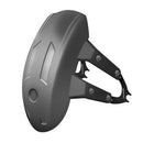 Black PP Motorcycle Rear Wheel Cover Fender Splash Guard Mudguard Bracket Solid