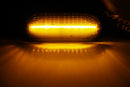 Pair For VW MK4 Jette Beetle Flashing Smoked LED Side Marker Lights Lens Fender