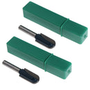 2Pcs 1/4 Shank Round Nose Cove Core Box Router Bit Cutter Woodworking Tool