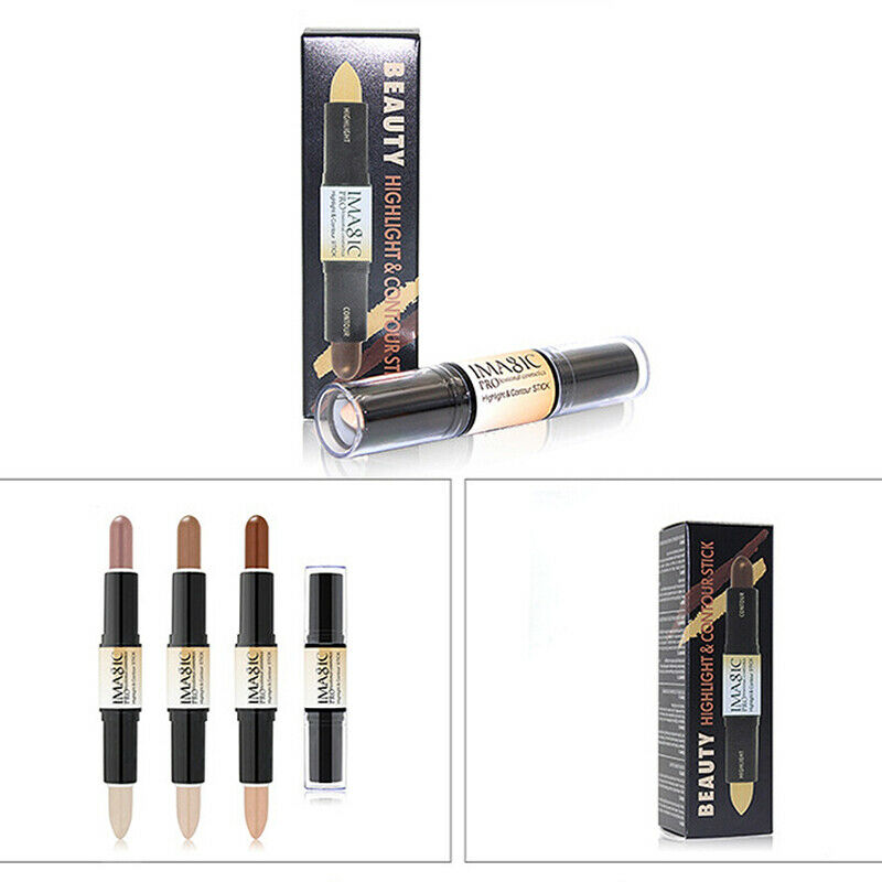 Imagic Makeup Creamy Double-Ended 2In1 Contour Stick Contouring Highlighter O8W6