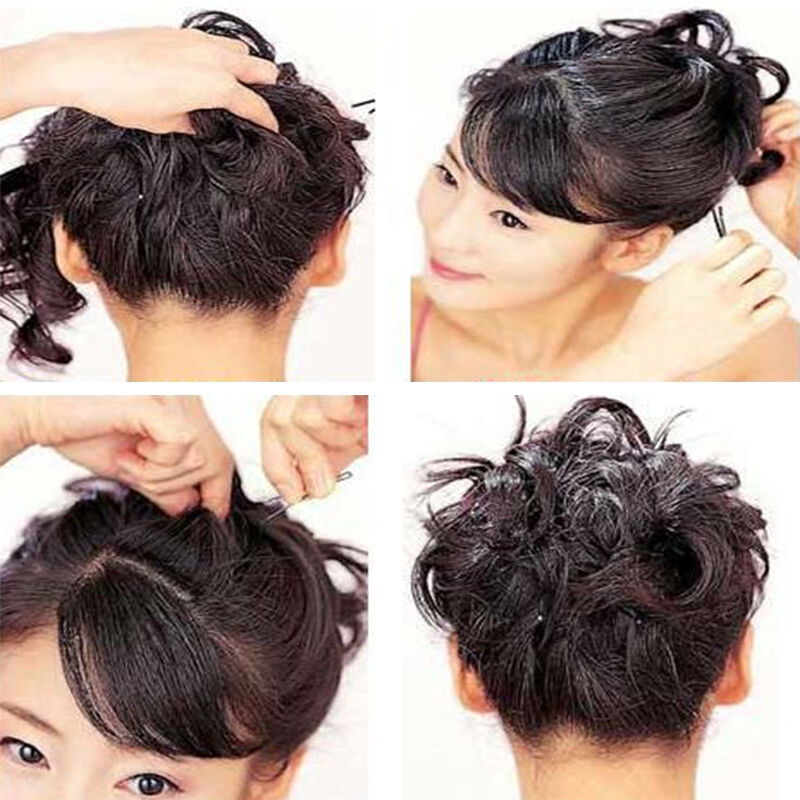 60Pcs/kit Invisible Hair Clips Flat Top Bobby Pins Grips Salon Barrette Black
