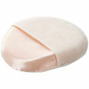 Women Cosmetic Beige White Round Face Makeup Facial Powder Puff K1I2