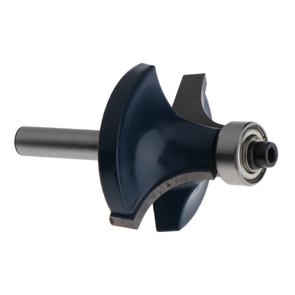 56mm Carbide 1/4'' Shank Bearing Router Bit Woodworking DIY Power Tools