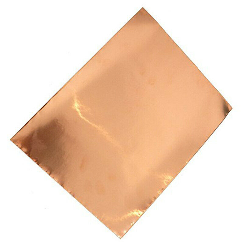 Multi Purpose 22.5x30cm Self-Adhesive Guitar Copper Shielding Foil Tape 4 S