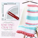 Knitting Gauge Converter Knitting Calculator Counting Frame for Beginner