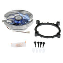 Universal Computer CPU Cooler Heatsink 112*110*57mm Fan w/ LED Radiator for