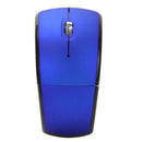 2.4GHz Foldable Arc Wireless Optical Mouse Mice + USB Receiver blue A