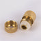 1/2" inch Brass Water Gun Hose Tap Fittings Threaded Water Pipe Tube Tap Adapter