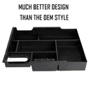 Center Console Organizer Insert Tray Armrest Box Secondary Storage Box for  P2T4