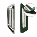 2Pcs ABS Car Exterior Hood Air Flow Side Vent Intake Decoration Stickers