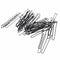 50pcs Hair Waved U-shaped Bobby Pin Barrette Salon Grip Clip Hairpins Black New