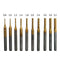 10X 0.8-3.175mm Coated Carbide Cutter Engraving CNC Router Bits End Mill for PCB