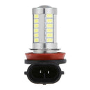 2pcs DC 12V H8 5730 33SMD White LED Car Front Fog Light DRL Headlamp Bulbs