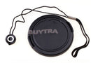 5x Lens Cap String Keeper for Nikon Canon Pentax Front Covers Black Kw