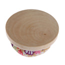 Wood base needle pin cushion pillow needles holder sewing craftstitchneedlewS Hn