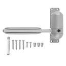 Spring Door Closer Fire Rated Adjustable Surface Mounted Door Stopper Gray