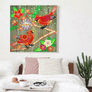5D DIY Special Shaped Diamond Painting Magpie Cross Stitch Craft Kit Decor