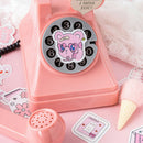 46pcs Pink Cute League DIY Diary Stickers Paper Labels Gifts Packaging Decor BX