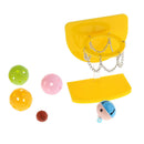 Mini Pet Birds Parrot Training Basketball Stand Intelligence Toys