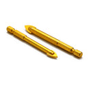 10PCS 6mm Tungsten Carbide Drill Bit Glass Mirror Ceramic Cross Spear Head