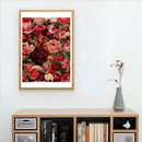 5D DIY Full Drill Rose Flowers Diamond Embroidery Painting Cross Stitch Kit