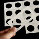 50Pcs Stamp Coin Holders Cover Case Storage 2X2" Flip 35mm FT