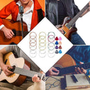 Acoustic Guitar Strings Rainbow Colorful Guitar Strings Folk Color Guitar Q5A5