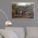5D DIY Diamond Painting Old House Full Round Drill Embroidery Home Decor