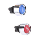 2pcs Car Engine LED Start Push Button Press Push Switch Ignition Starter