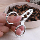 Melon Seed Plier Scissor Nut Cracker Stainless Steel Walnut Pine Sheller Open-3C