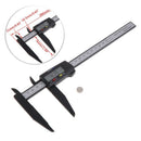 8Inch LCD Digital Vernier Caliper Electronic Carbon Fiber Gauge Micrometer 200MM