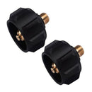 Qcc1 1/4 Acme Nut Propane Fittings Regulator Valve Adapter With 1/4 inch Np